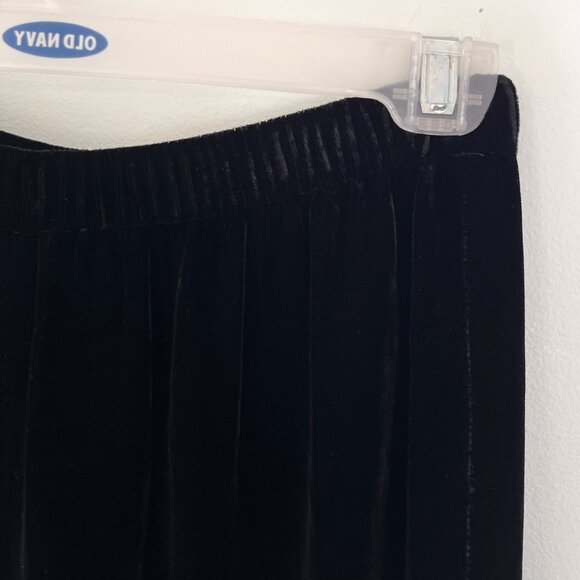 Eileen Fisher Silk Blend Velvet Pants - Picture 6 of 6